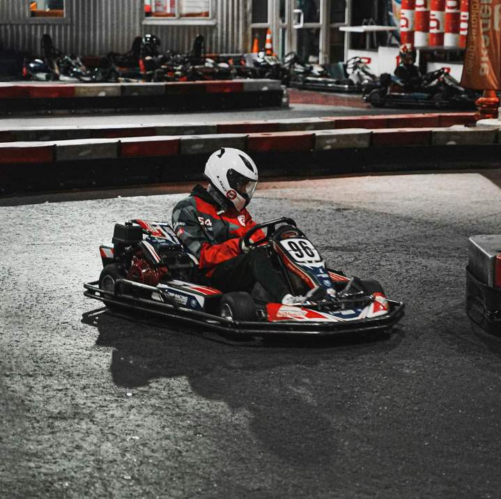 Piste kart éclairée Charente-Maritime